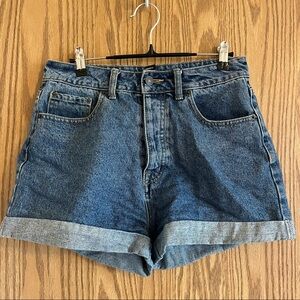 Forever 21 dark wash jean shorts
